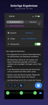 Sofortige Ergebnisse