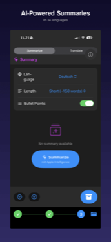 AI-Powered Summaries